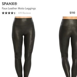 Spanx moto legging